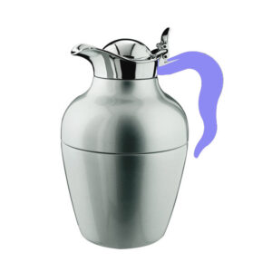 Jarra térmica aluminio con mango morado 1 l twist alfi