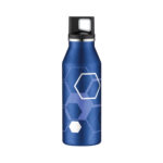 botella térmica hexagonal dark blue 1 l ”element bottle” alfi