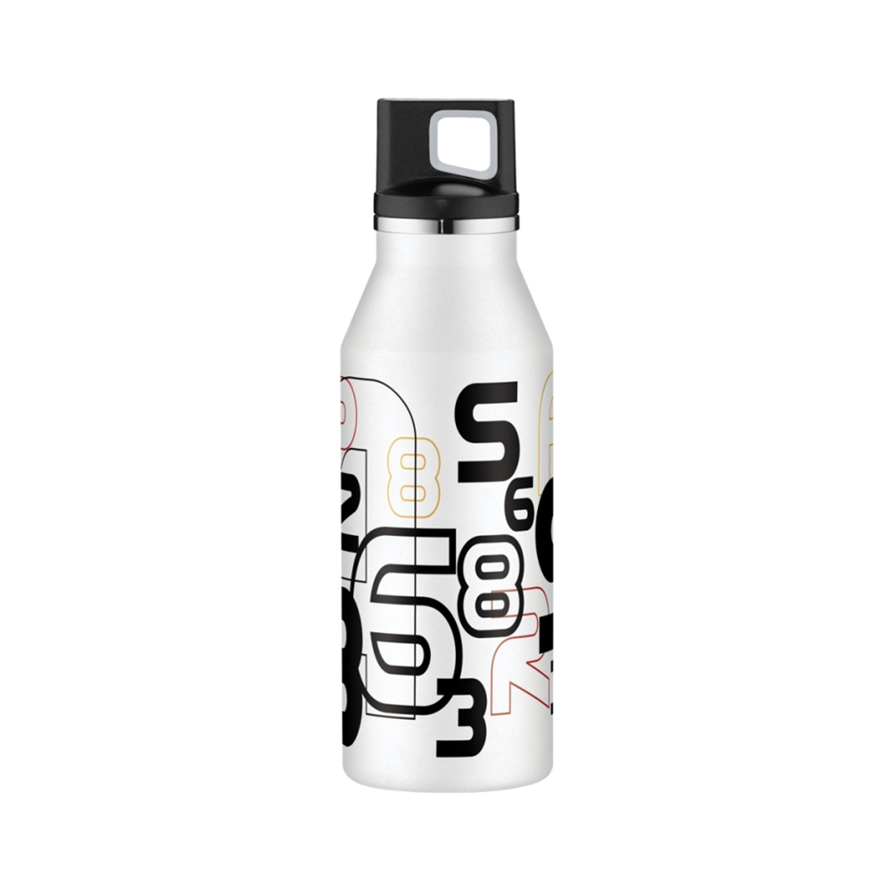 botella térmica numbers white 1 l ”element bottle” alfi