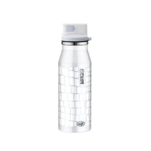 tarro vaso térmico acero inox laca blanca 0,6 l ''element bottle'' alfi