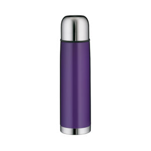 botella térmica doble pared acero inox morado 0,75 l isotherm eco alfi