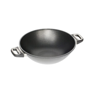 wok con asas laterales 32 cm 3 l amt