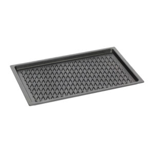 parrilla gn 1 1 con fondo bbq con 2 asas s s 53x33x2 cm amt