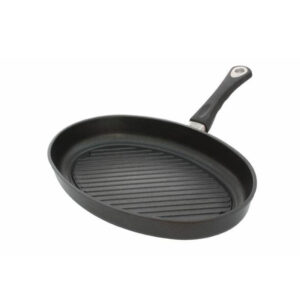 sartén para pescado con fondo bbq 35x24x5 cm amt