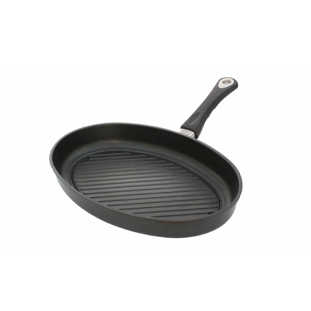 sartén para pescado con superficie grill 35x24x5 cm amt
