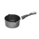 cacerola con mango largo para leche y salsas d16 h8 cm 0,9 l amt