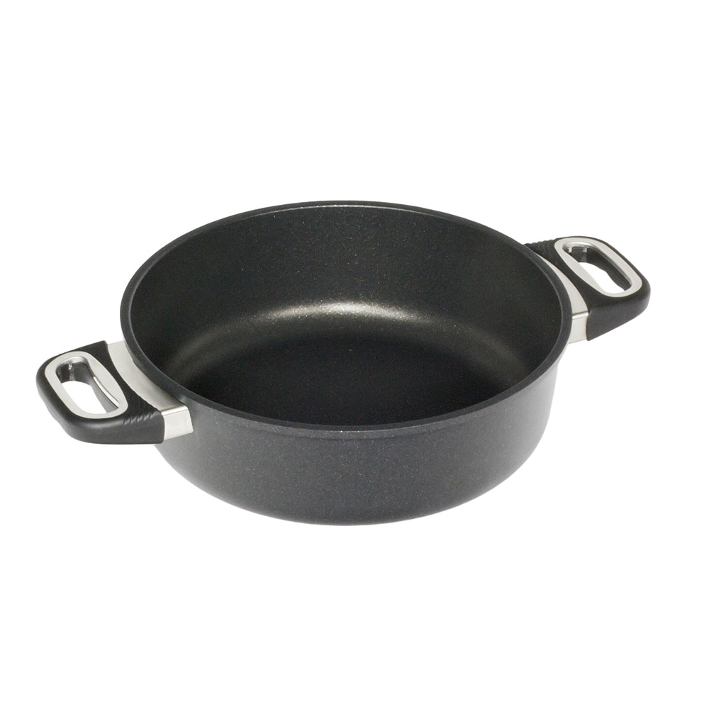 cacerola para estofar con 2 asas d26 h8 cm 3,6 l amt