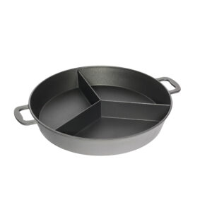 paellera con asas de aluminio fundido d65 cm amt