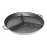 paellera con asas de aluminio fundido d80 cm amt