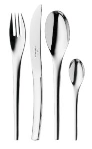 Juego de cubiertos de 4 piezas, ”MOTO”, Auerhahn