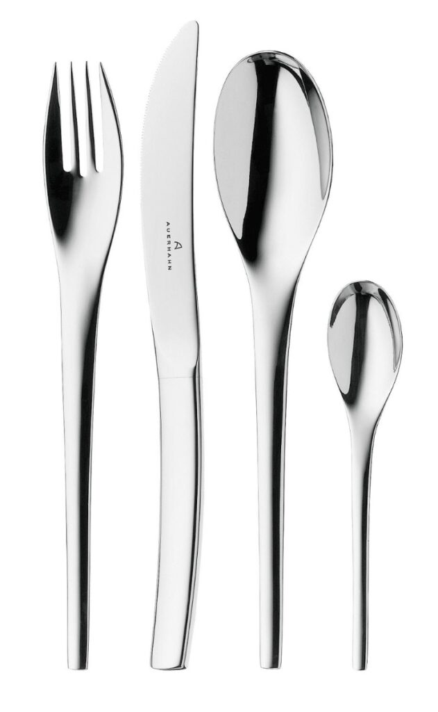 Juego de cubiertos de 4 piezas, ”MOTO”, Auerhahn