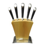 bloque con cuchillos 5 pzas