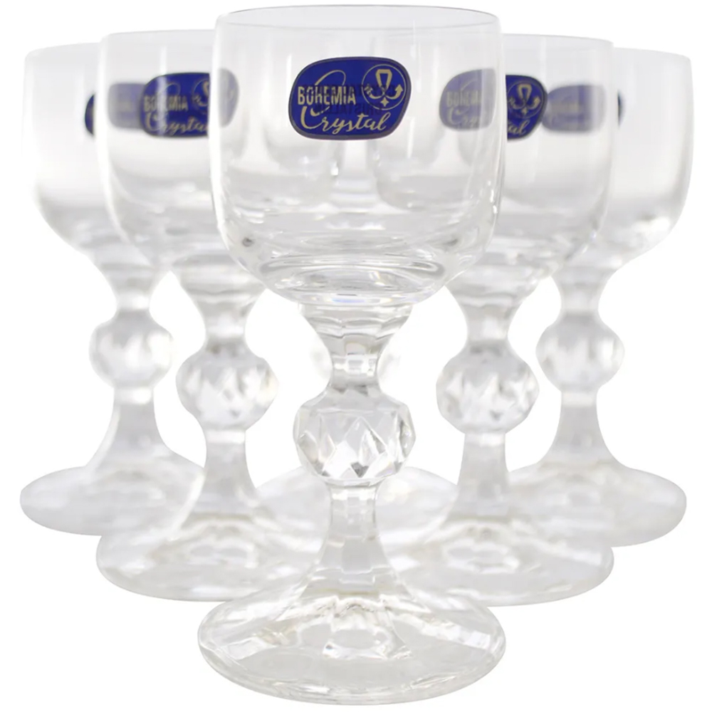 juego de 6 copas para liqueur 50 ml claudia