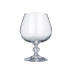 juego de 6 copas brandy cognac 250 ml claudia