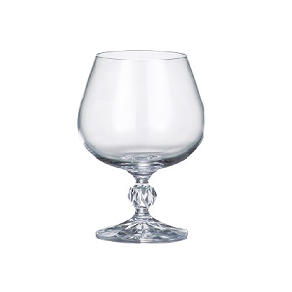 juego de 6 copas brandy cognac 250 ml claudia