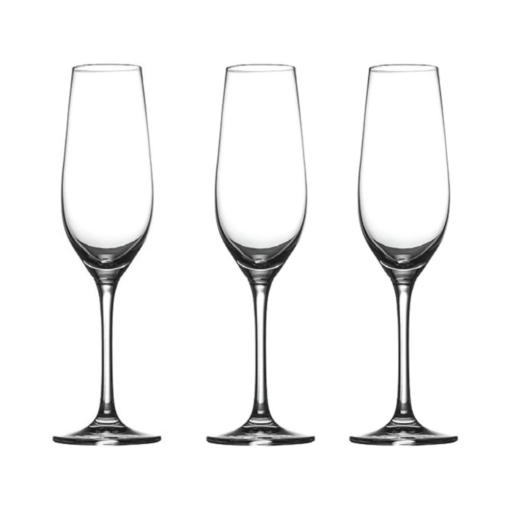juego de 3 copas para champagne 220 ml young style