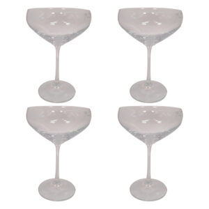 juego de 4 copas para cocktail 340 ml bar