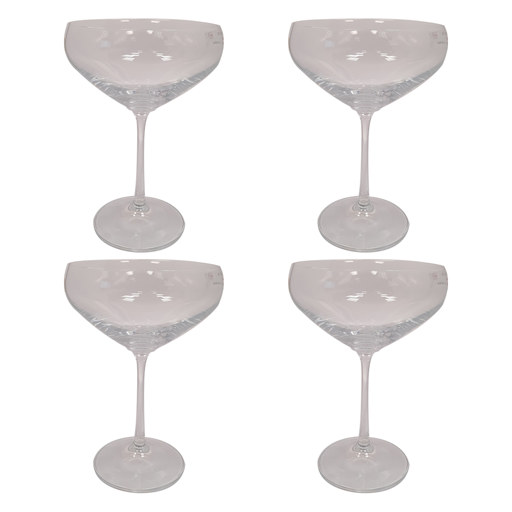 juego de 4 copas para cocktail 340 ml bar