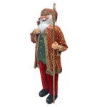 Figura de Santa Claus de 1.83 m con bolsa de regalos, PRINZ