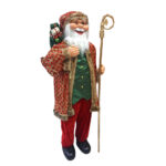 Figura de Santa Claus de 1.83 m con bolsa de regalos, PRINZ