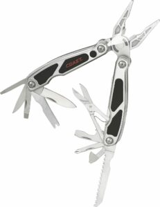 multi-herramienta led pocket pliers ce. 10.2 cm 2xcr1220 (3.0 v) clampack