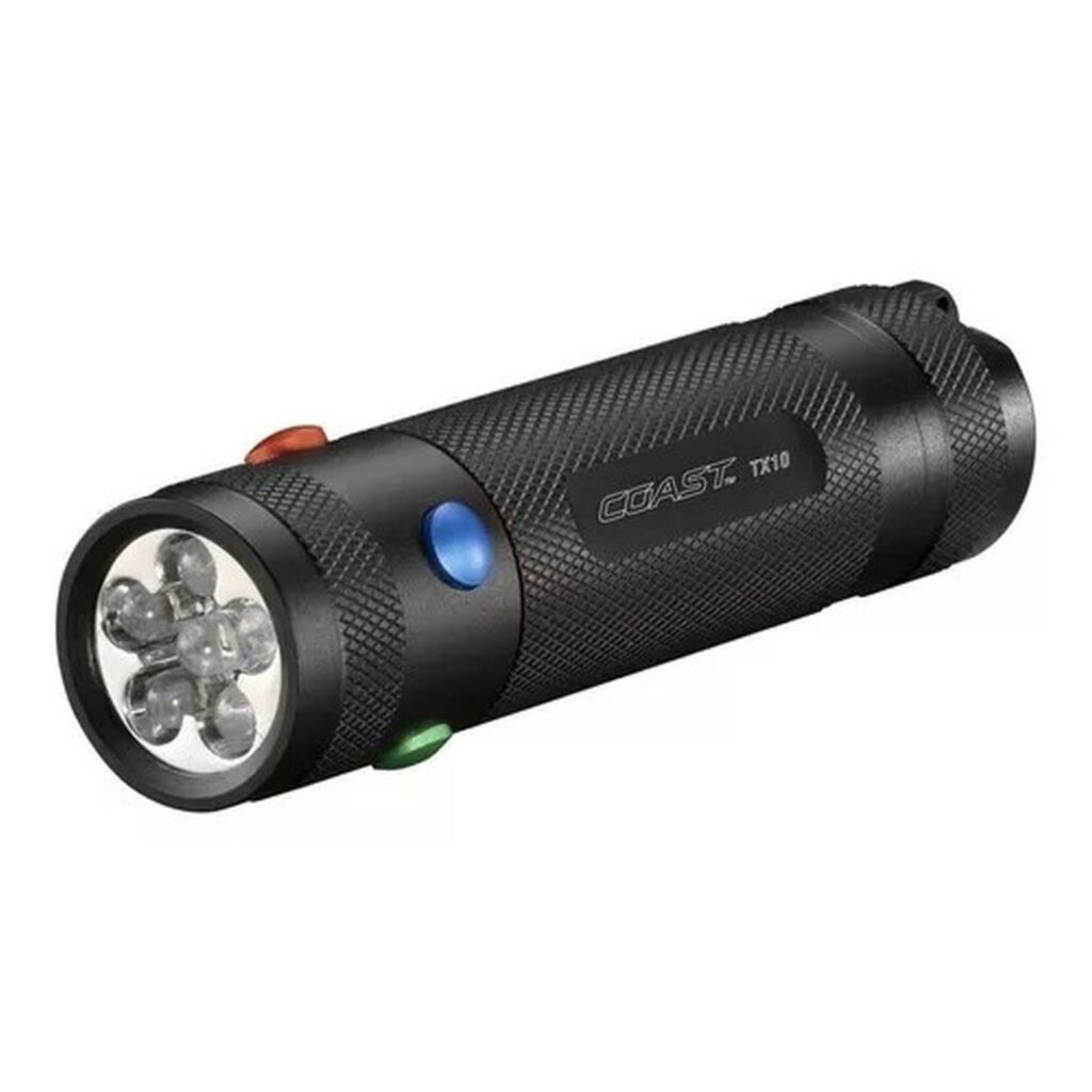 linterna de mano signal light 10.16 cm 72 lumens bat. 3xaaa (1.5v) clampack