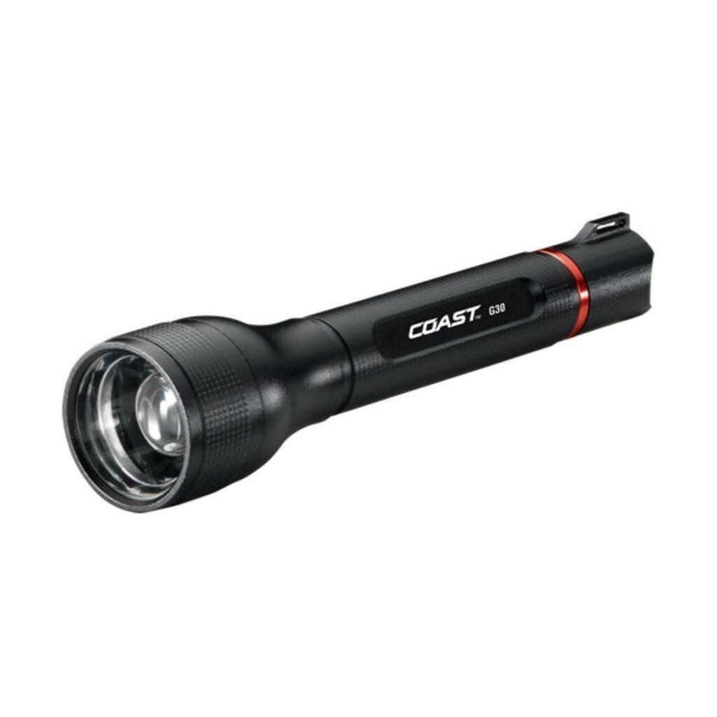 linterna de mano led flashlight g30 15.88 cm 121 lumens bat. 2xaa (1.5 v) clampack