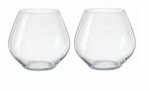 juego de 2 vasos 580 ml h1.10 cm amorosos