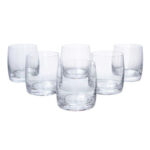 juego de 6 vasos 300 ml / h 9.7 cm ”club rainbow” rosa