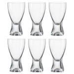 juego de 6 vasos 200 ml samba