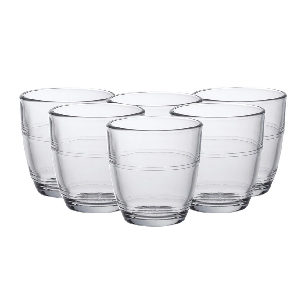 Juego de 6 vasos 9 cl d5.8 cm h6.1 cm b gigogne, DURALEX