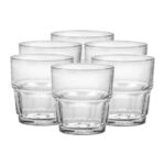 Juego de 6 vasos 20 cl d7.4 cm h7.6 cm b lola, DURALEX