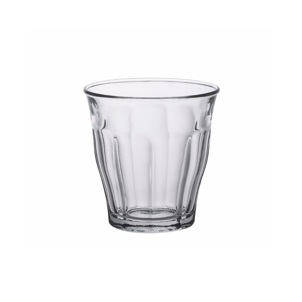 Juego de 6 vasos 16 cl d7.5 cm h7.8 cm b picardie, DURALEX