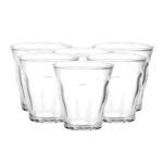 Juego de 6 vasos 22 cl d8.1 cm h8.4 cm b picardie, DURALEX