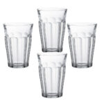 Juego de 4 vasos 50 cl d9.4 cm h14.5 cm picardie, DURALEX