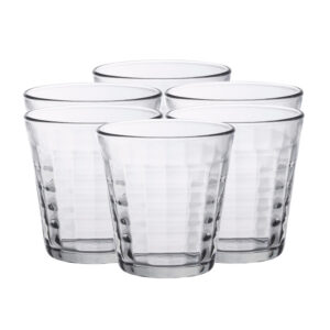 Juego de 6 vasos 27.5 cl d8.7 cm h9.2 cm b prisme, DURALEX