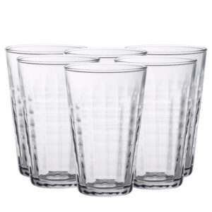 Juego de 6 vasos 33 cl d8.1 cm h12.5 cm b prisme, DURALEX