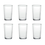 Juego de 6 vasos 33 cl h12 d7.7 cm unie, DURALEX