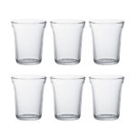 Juego de 6 vasos 22 cl d7.7 cm h9.3 cm b universel, DURALEX