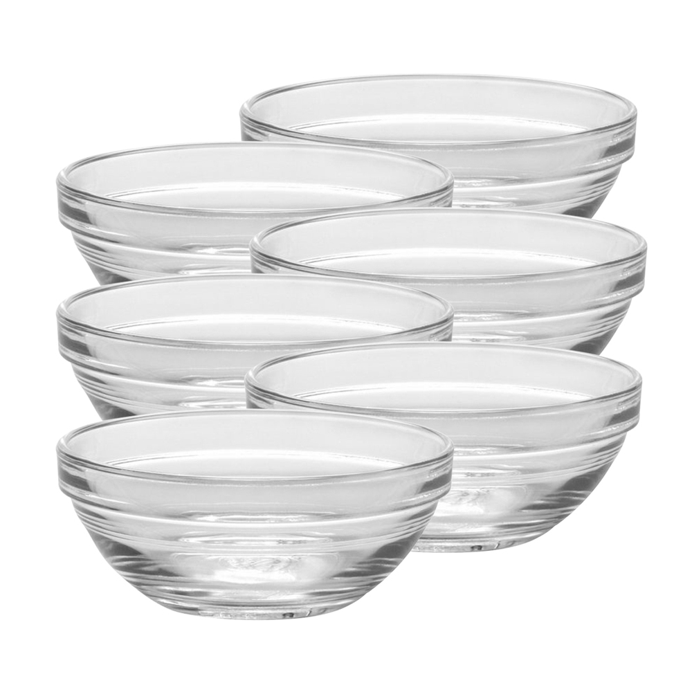 Juego de 6 compoteras 20.5 cl d10.5 cm h4.3 cm f lys, DURALEX