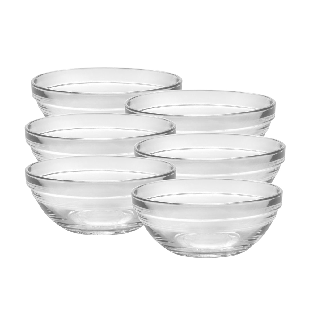 Juego de 6 compoteras 31 cl d12 cm h4.9 cm f lys, DURALEX