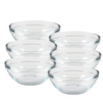 Juego de 6 compoteras 50 cl d14 cm h5.6 cm f lys, DURALEX