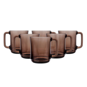 Juego de 6 tarros 31 cl d8.1 cm r lys creole, DURALEX