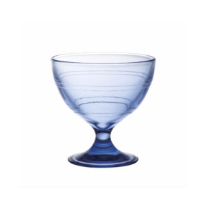Juego de 6 copas para helado azul 25 cl d9.9 cm h10.1 cm b gigogne, DURALEX