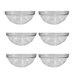 Juego de 6 ensaladeras 97 cl d17 cm h7 cm f lys, DURALEX