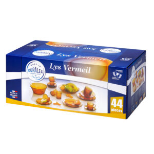 Juego de servicio 44 pza s lys vermeil amber, DURALEX