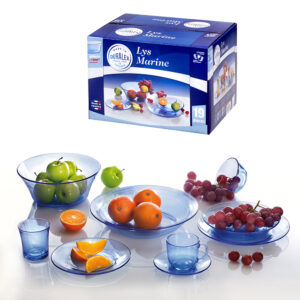 Juego de servicio 19 mas 1 pzs s beau rivage marine, DURALEX