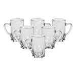 Juego de 6 tazas 12 cl d5.5 cm h8.5 cm vc istikan, DURALEX