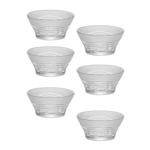 Juego de 6 compoteras tazones 23.5 cl d11 cm h5.2 cm fondine, DURALEX