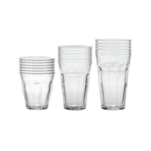 Juego de 18 vasos s picardie, DURALEX